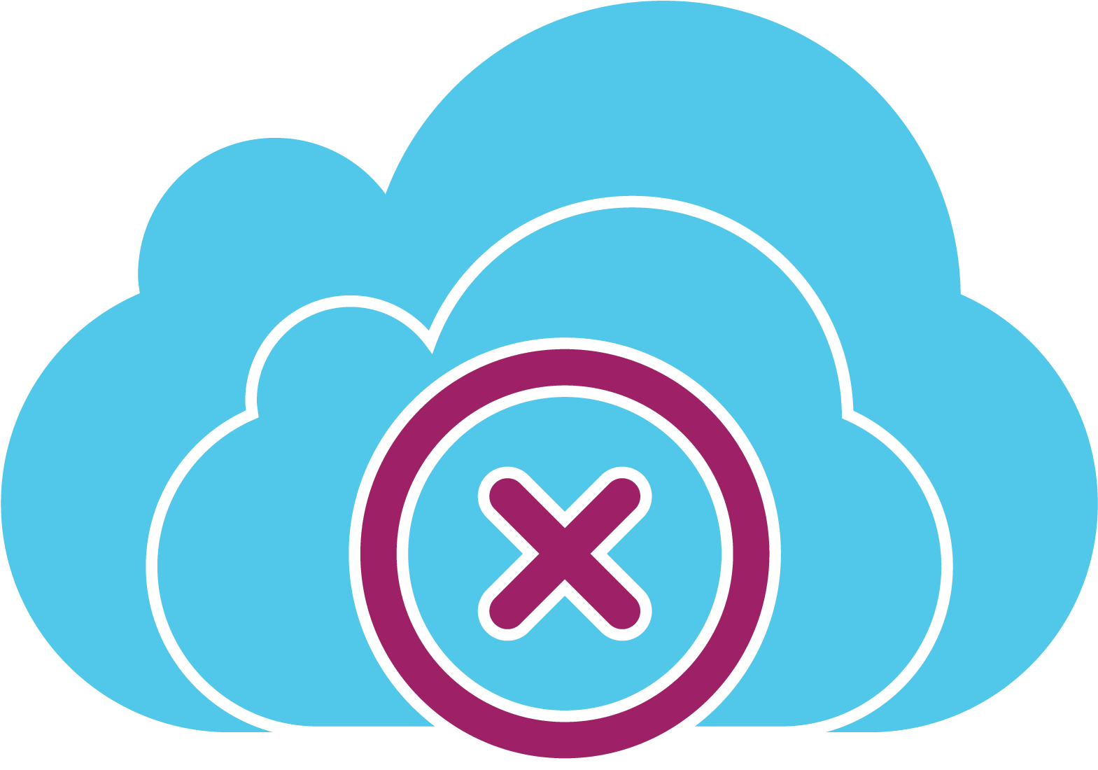 Cloud Error Icon, Hd Png Download