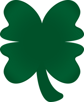 A Green Four Leaf Clover