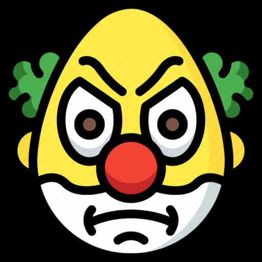 Clown Emoji Png Isolated Image