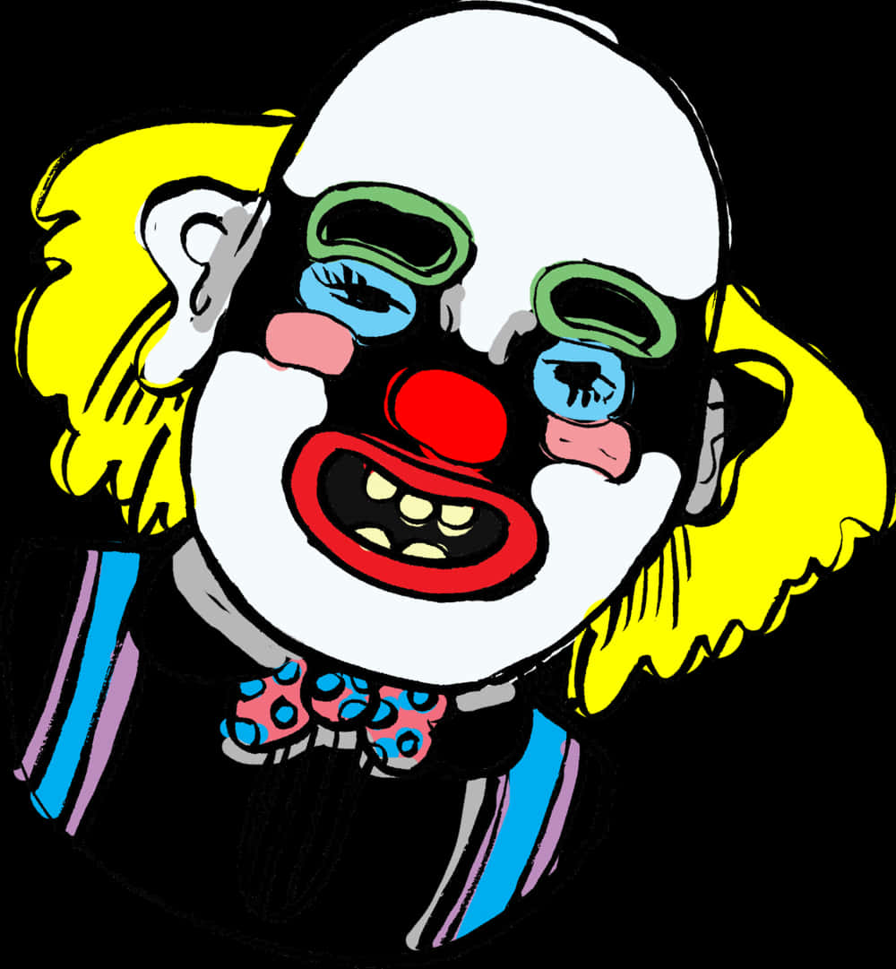 A Cartoon Of A Clown