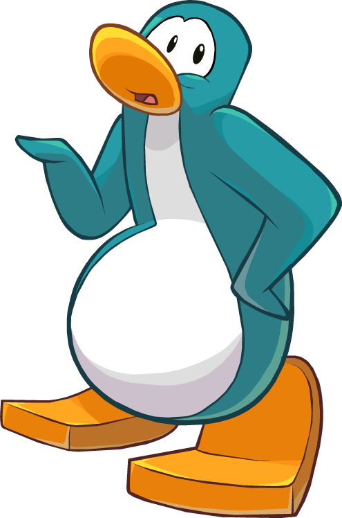 Cartoon Of A Penguin
