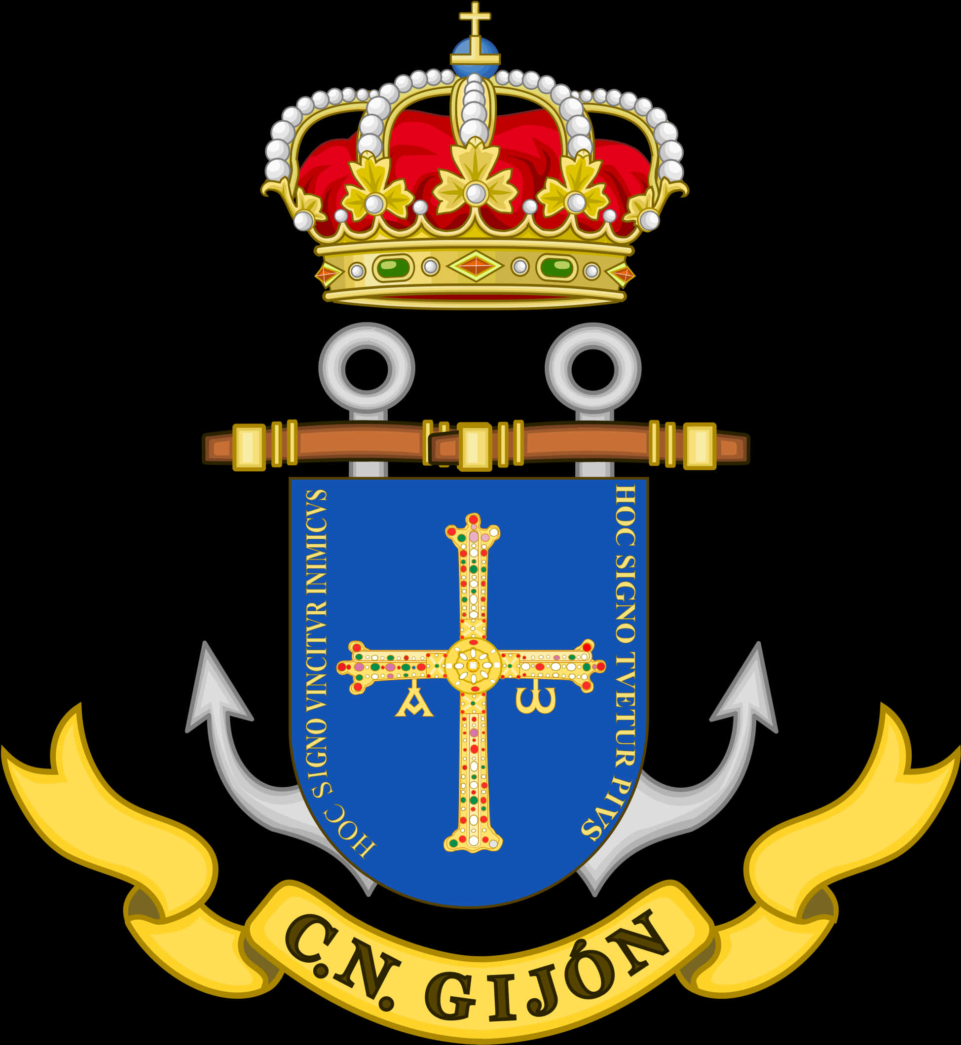 Coat Of Arms Anchor Png - Anchor Coat Of Arms, Transparent Png