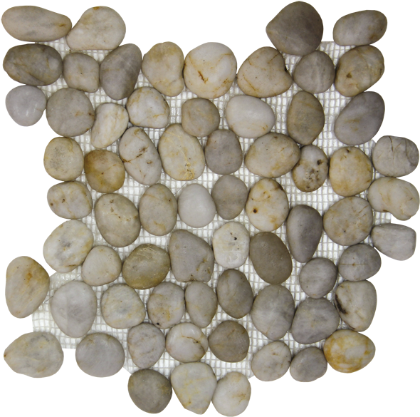 A Group Of Rocks On A White Surface