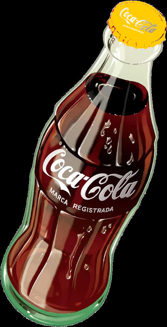 A Plastic Bottle Of Soda