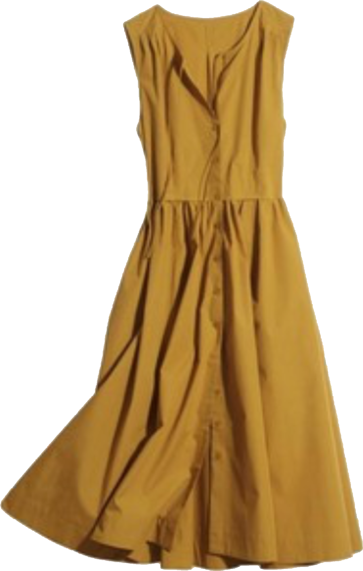 A Yellow Dress On A Swinger