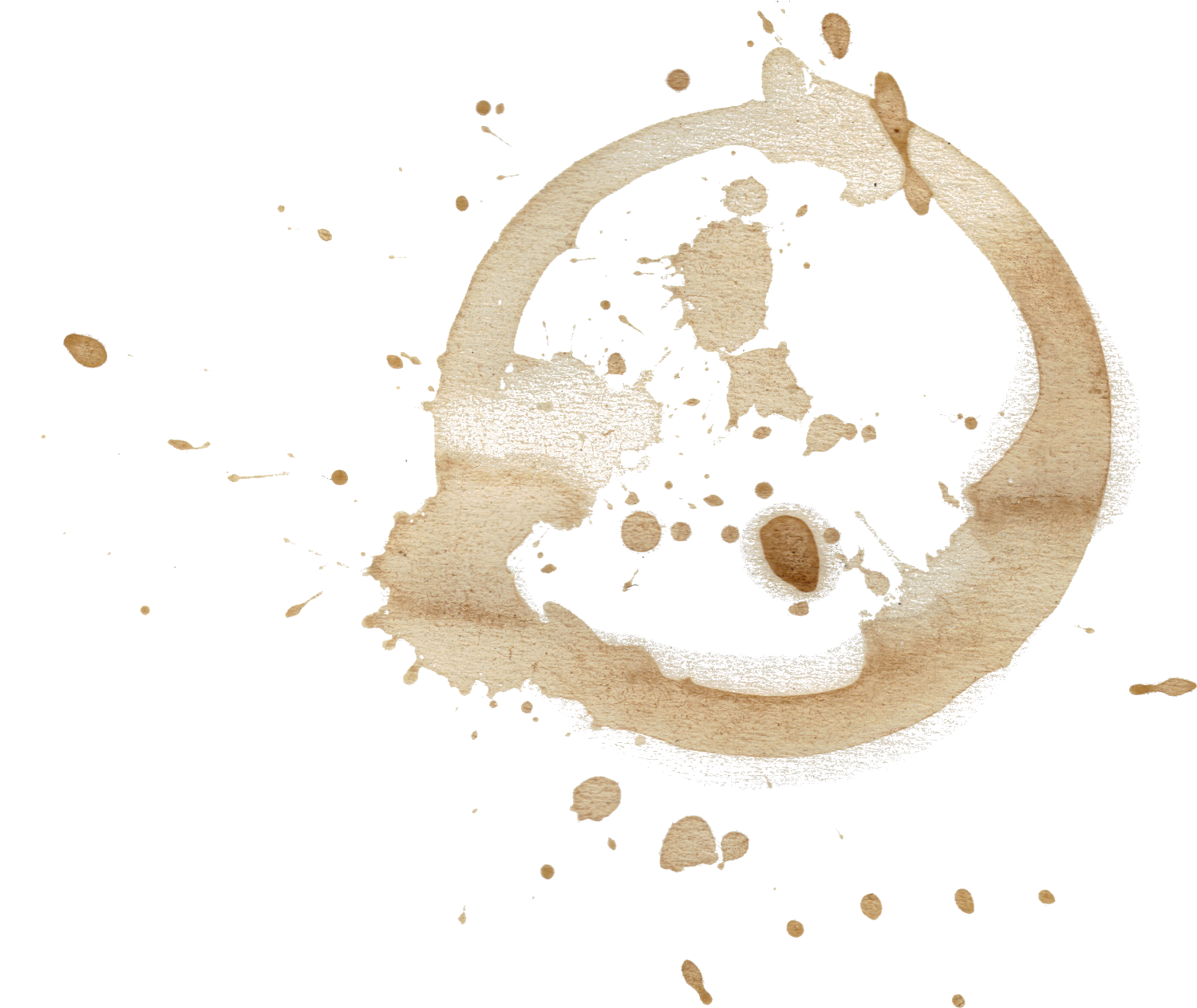 Coffee Stain Png 1500 X 1263