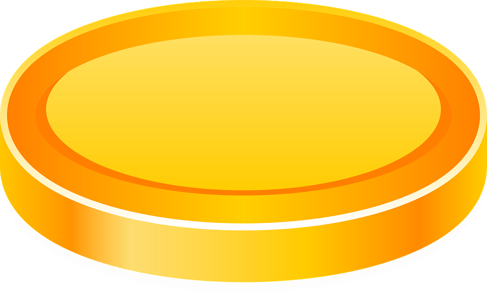 A Yellow Circular Object With A Black Background