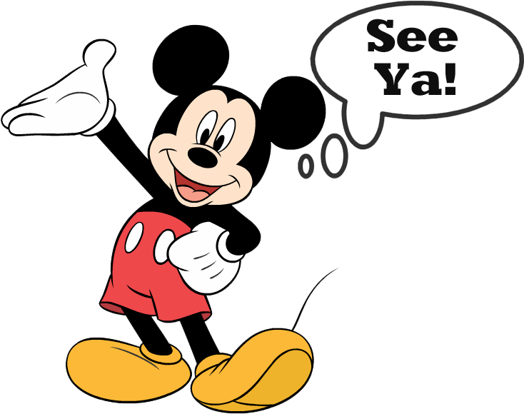 A Cartoon Of A Mickey Mouse