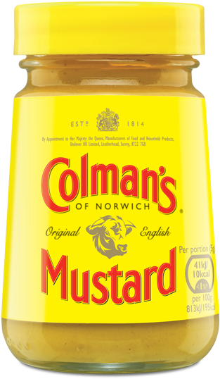 Colman's Prepared Mustard - Colman's Mustard Established, Hd Png Download