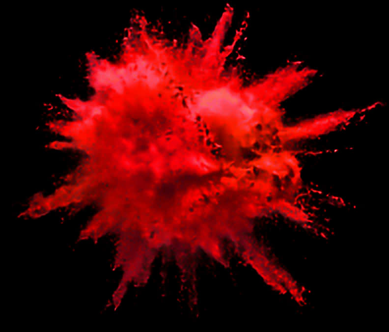 Color Dust Explosion Png Png Transparent - Red Explosion Png