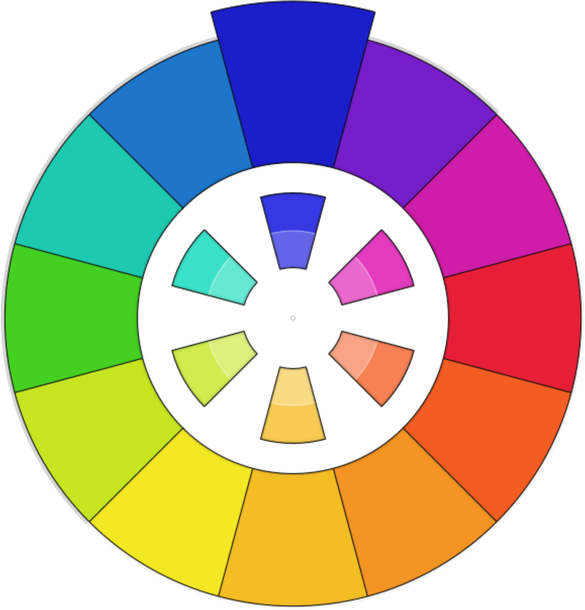 Color Wheel Png 1158 X 1208