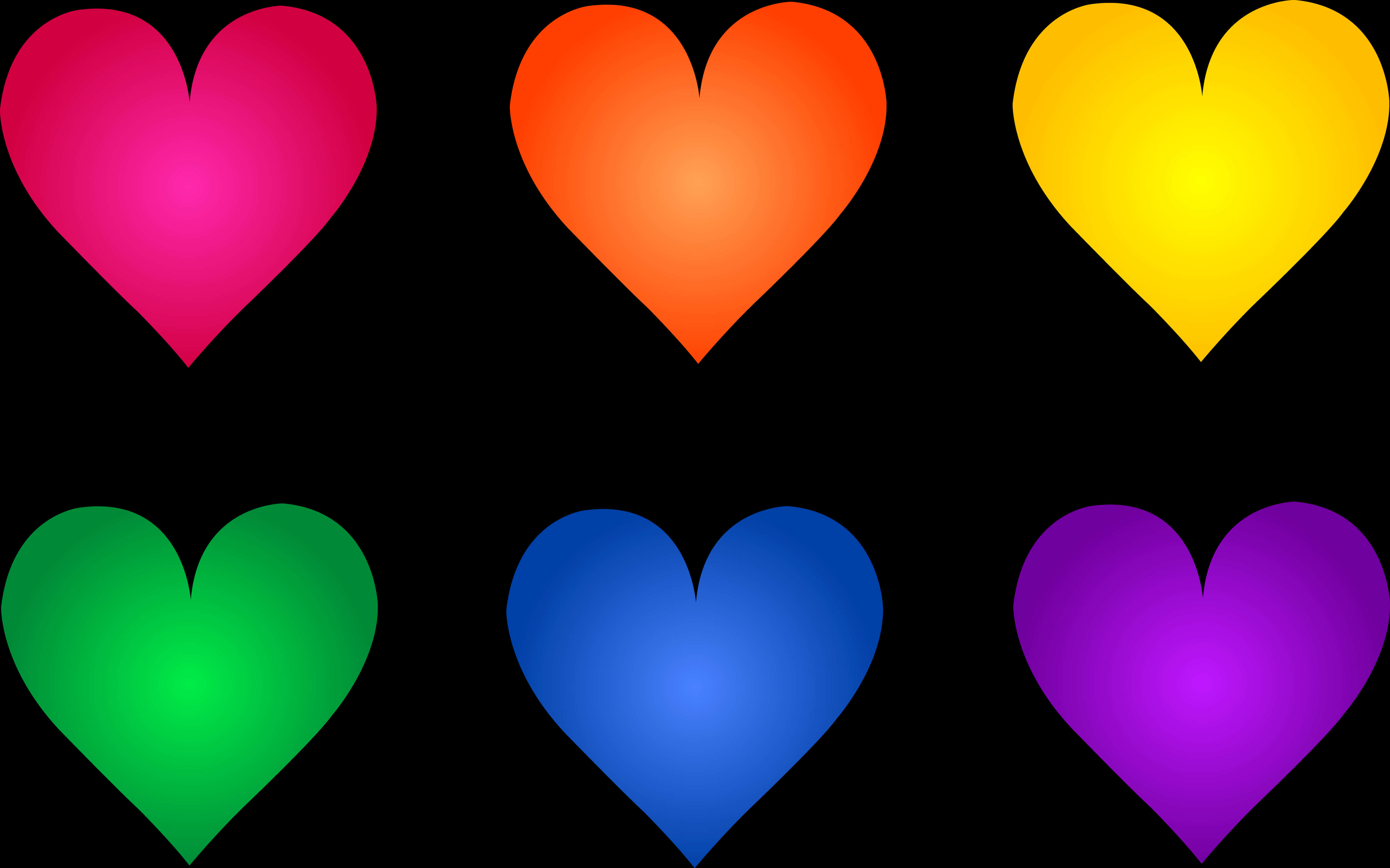 Colored Heart Clipart