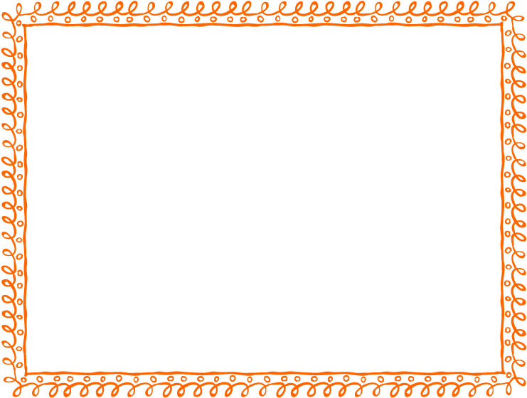 A Black Rectangle With Orange Lines