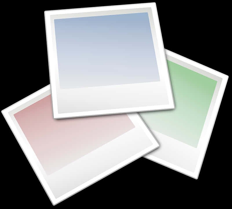 Colorful Polaroid Sheets