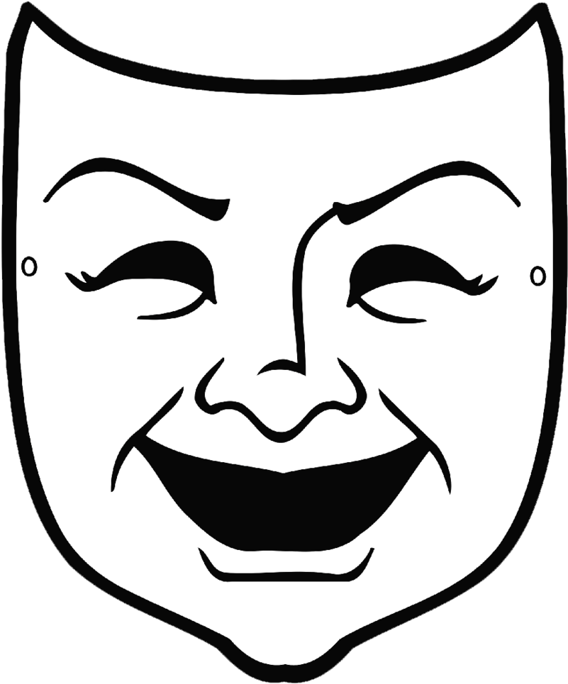 A Face Mask With A Smile