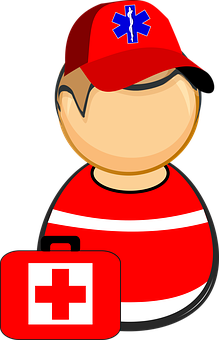 A Cartoon Of A Person Wearing A Red Hat