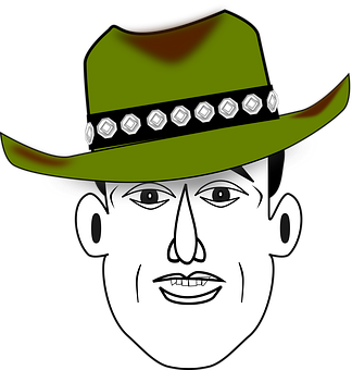 A Man Wearing A Hat
