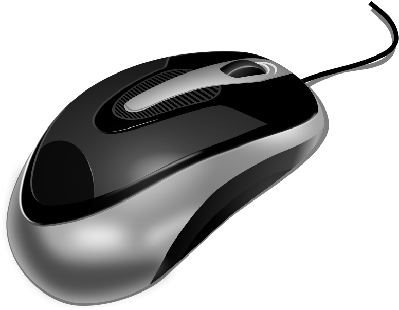 A Computer Mouse With A Cord