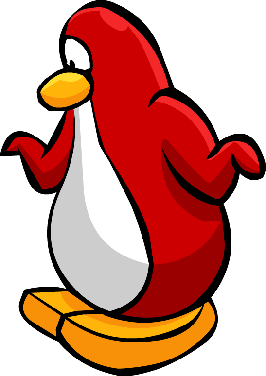 A Cartoon Of A Penguin
