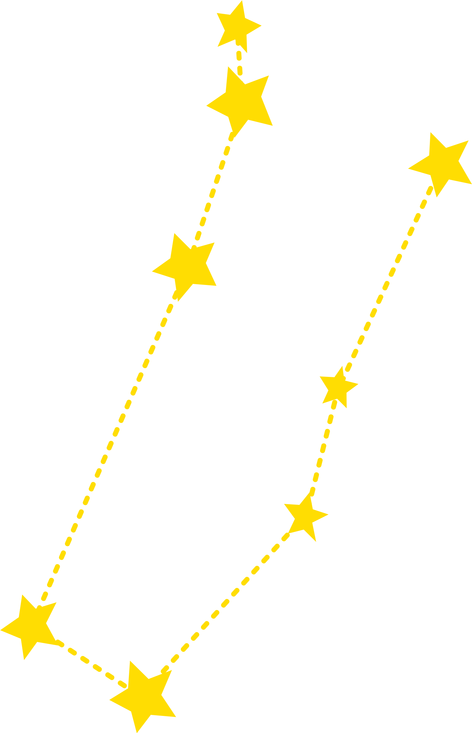 A Constellation Of Stars In The Sky