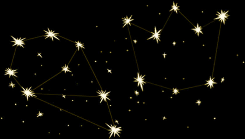 Stars In The Sky With Many Stars