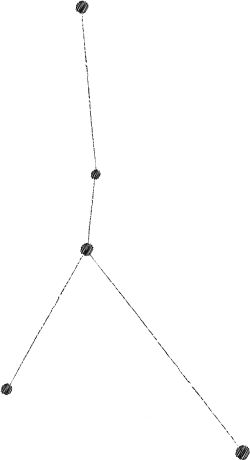 A Silver Necklace With A Black Background