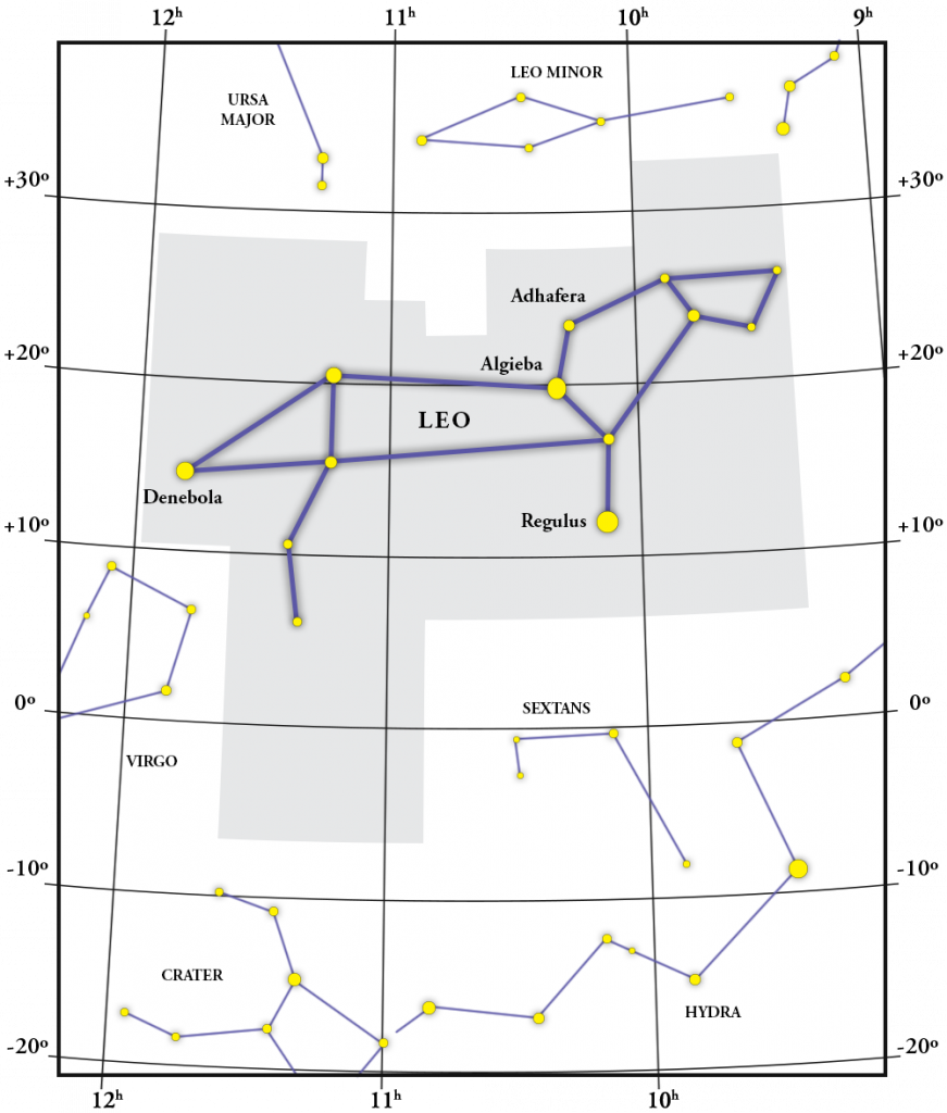 A Map Of The Constellations