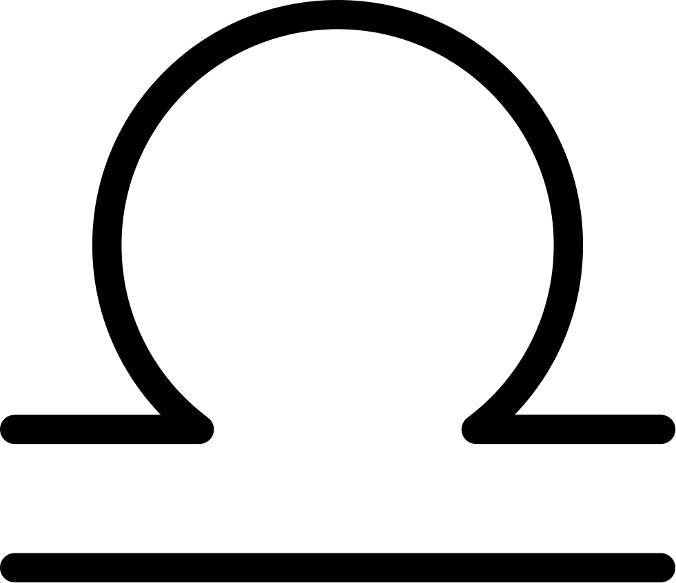 A Black Line Drawing Of A Symbol