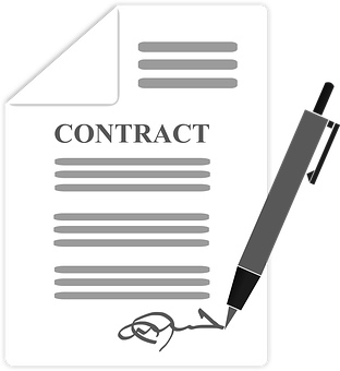 Contract Png 312 X 340