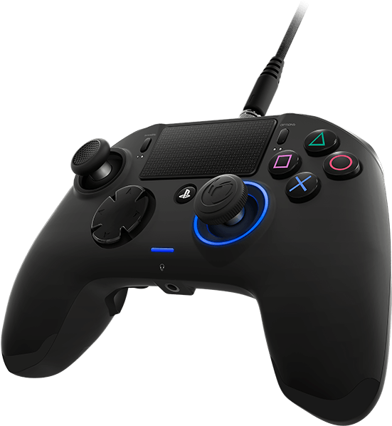 A Black Video Game Controller