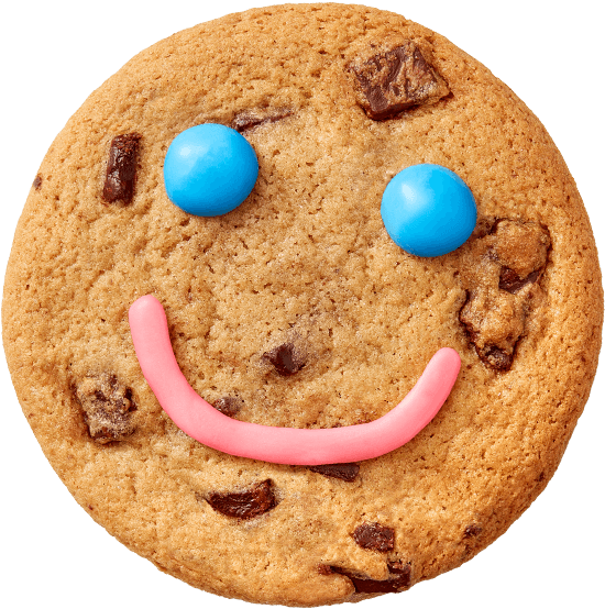 A Cookie With A Face And A Smile