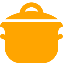 A Yellow Pot With A Black Background