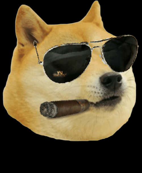 Cool Gangster Doge Meme