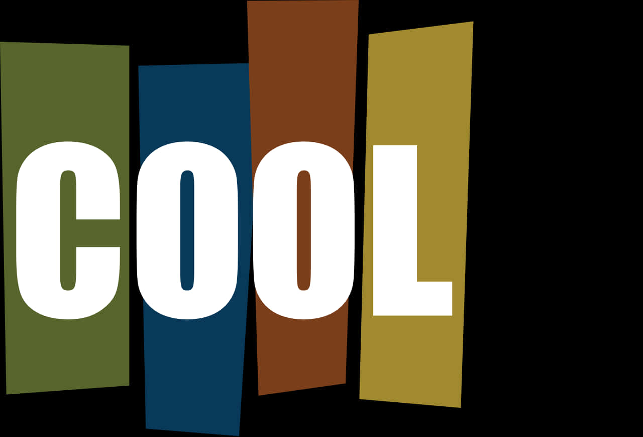 Multicolored Rectangles In Cool Logo