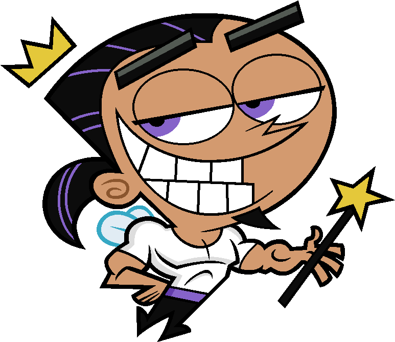 Cartoon Character With A Wand