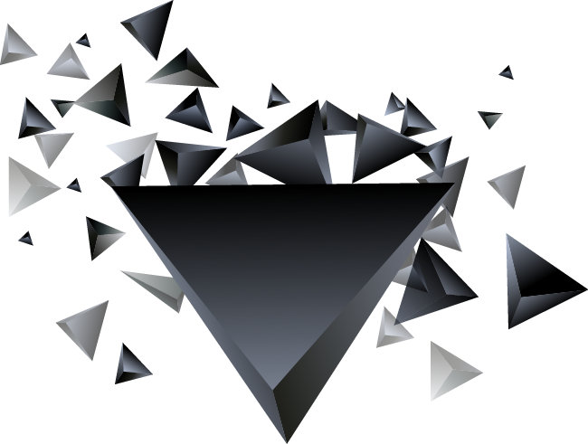 Cool Triangle Png Download - Triangle Dispersion Effect, Transparent Png