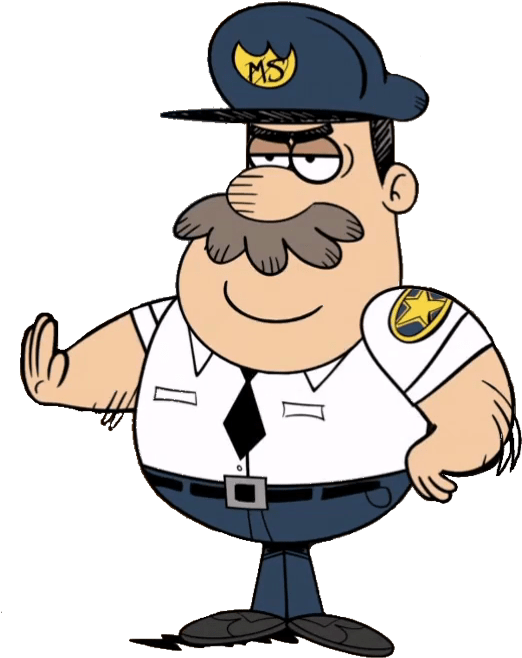 Cartoon Man With Mustache And Hat