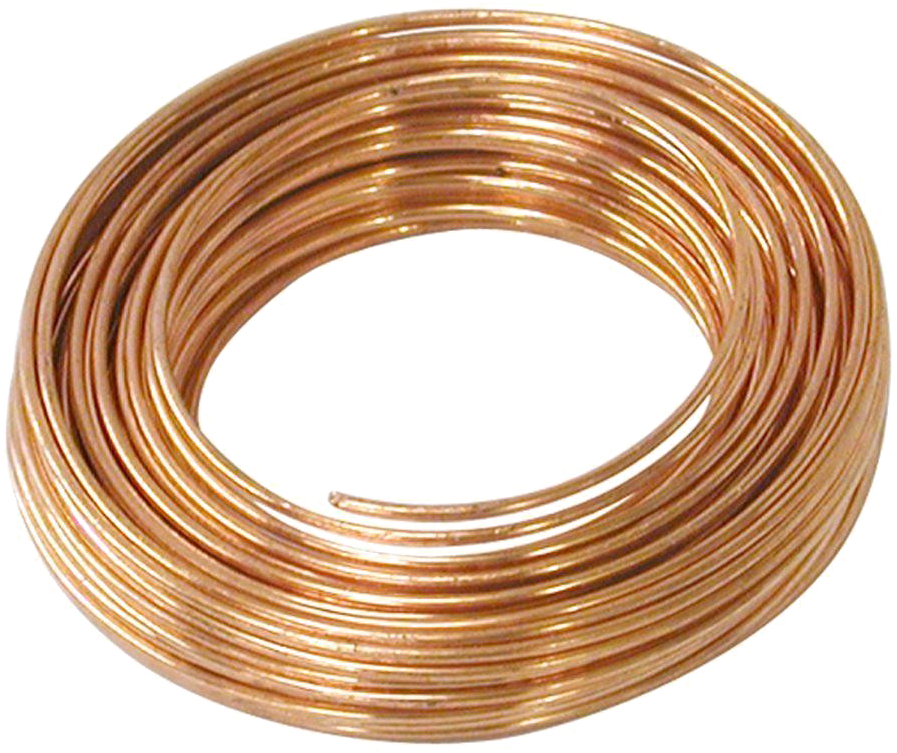 A Close-up Of A Coil Of Copper Wire