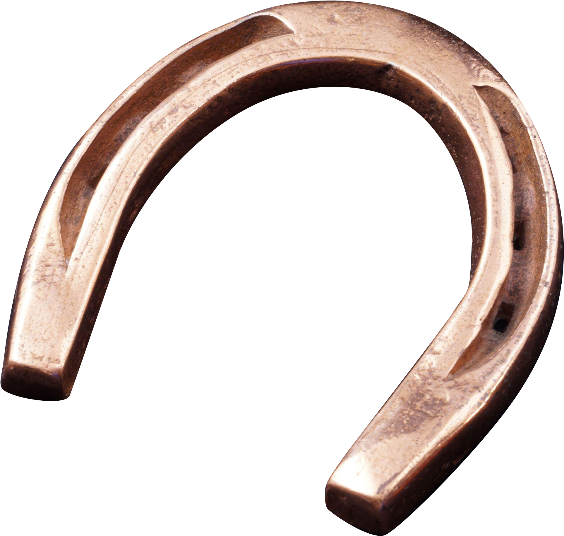 A Close Up Of A Horseshoe
