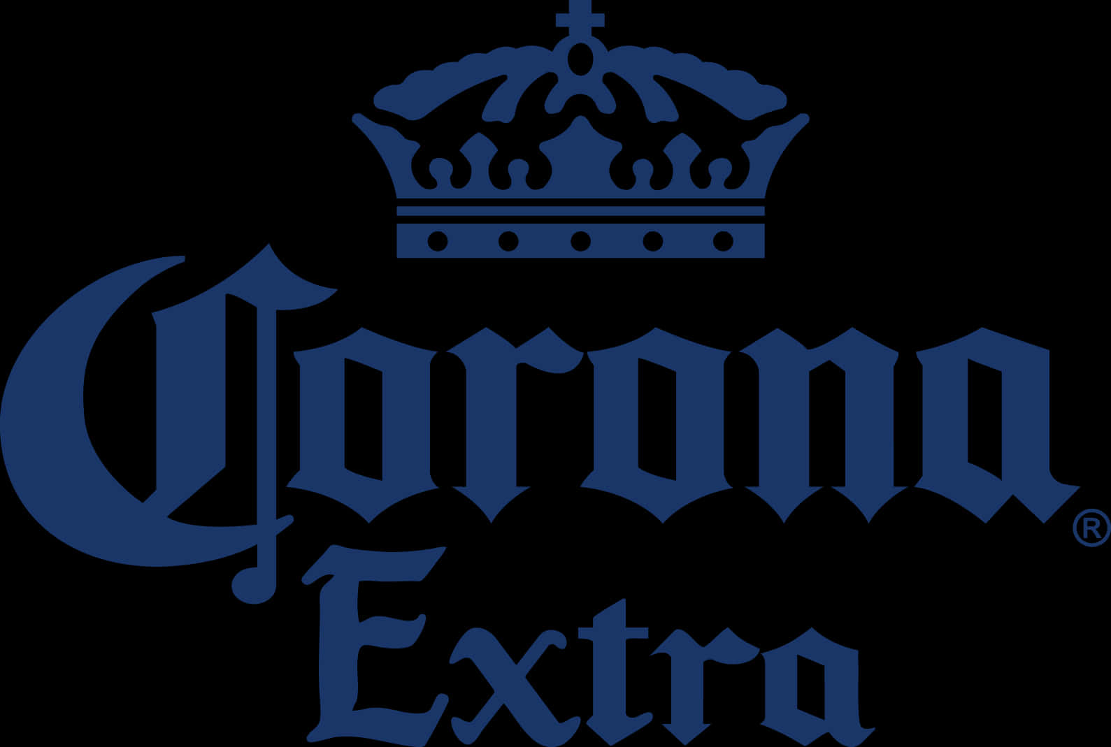 Blue Corona Beer Logo