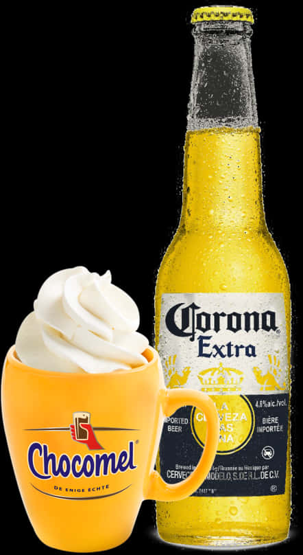 Corona Beer And Chocomel