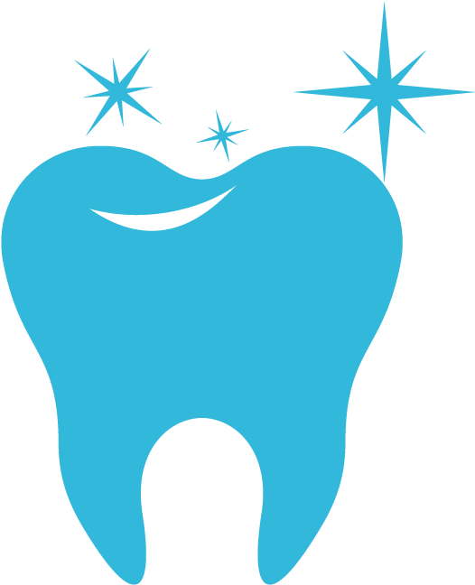A Blue Tooth With Stars