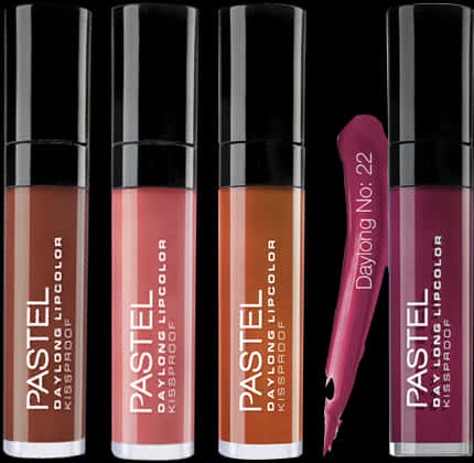 A Group Of Different Colors Of Lip Gloss