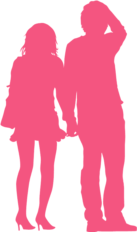 Couple Silhouette Png