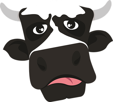 Cow Png 376 X 340