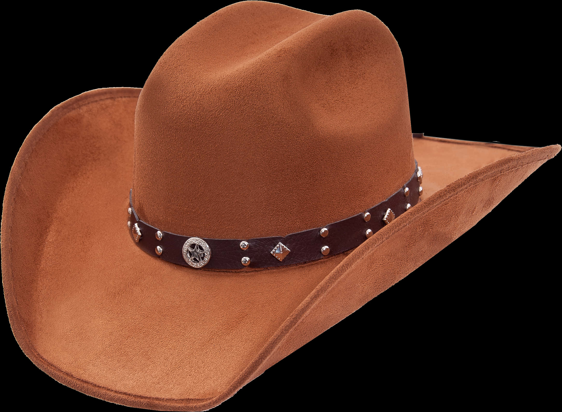 Cowboy Hat With Studded Belt