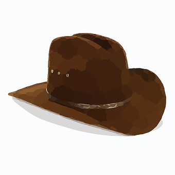 A Brown Cowboy Hat