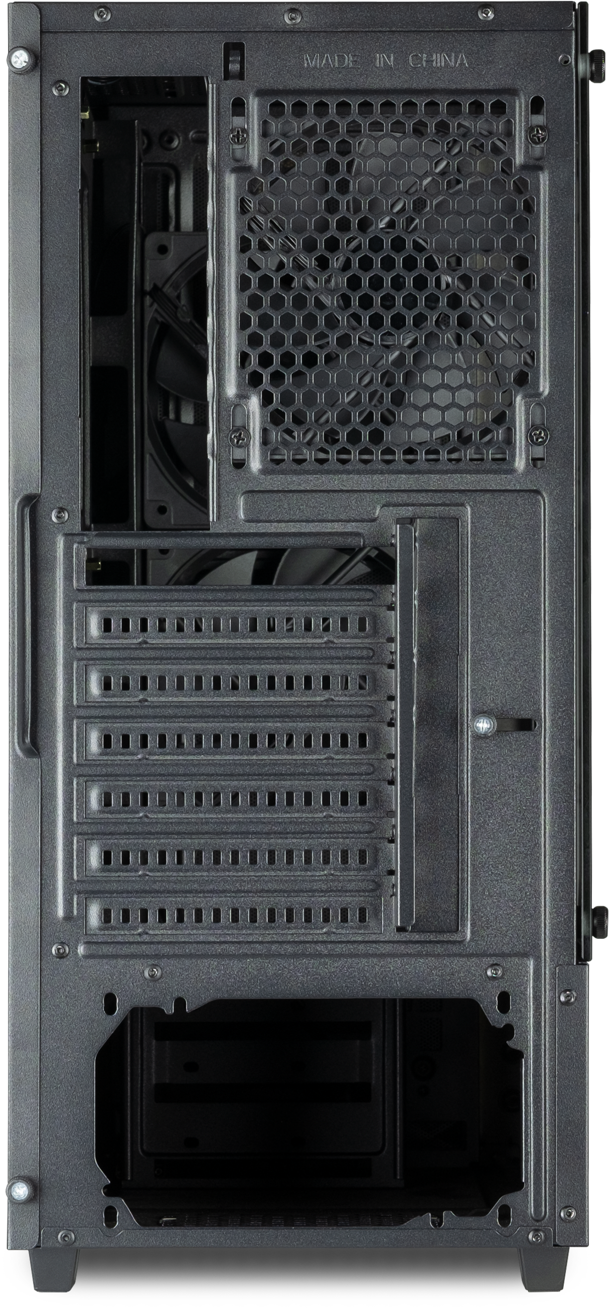 The Inside Of A Computer Case
