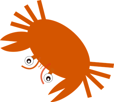 A Crab With Eyes And Claws