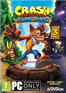 A Video Game Cover With A Cartoon Character